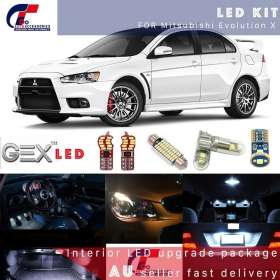 For Mitsubishi Evolution 10 X LED Interior Lights Kit