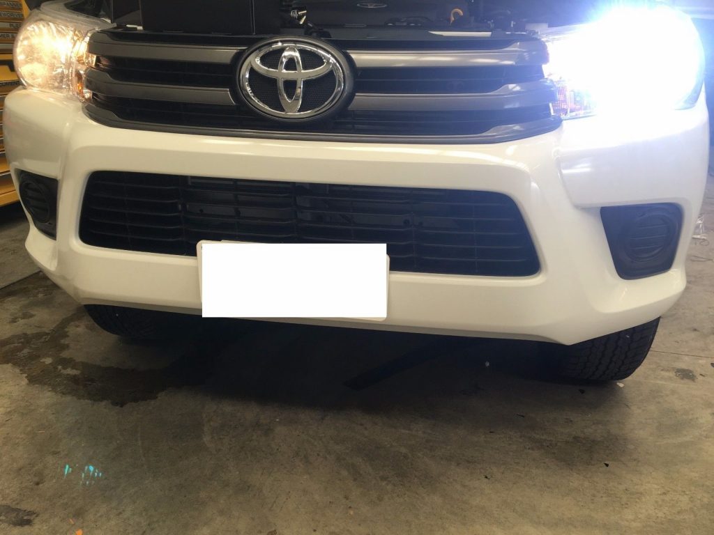 For Toyota Hilux led headlight conversion