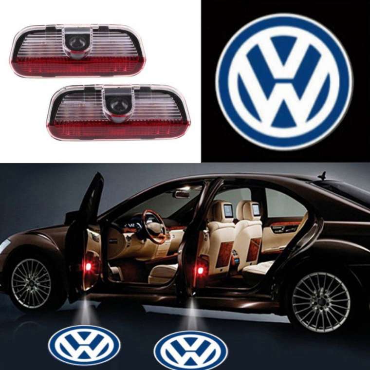 For Volkswagen Passat Courtesy LED Door Logo Projector Lights