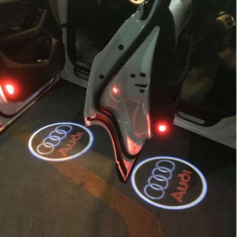 AUDI Puddle Door Plug & Play LED Laser Projector Logo