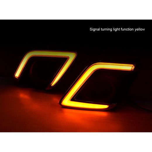 Quality led daytime DRL fog light signal lamp cover Toyota Hilux