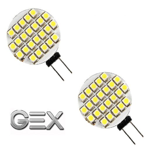 Free delivery warm white G4 3528 SMD led spotlight car light bulb 12V