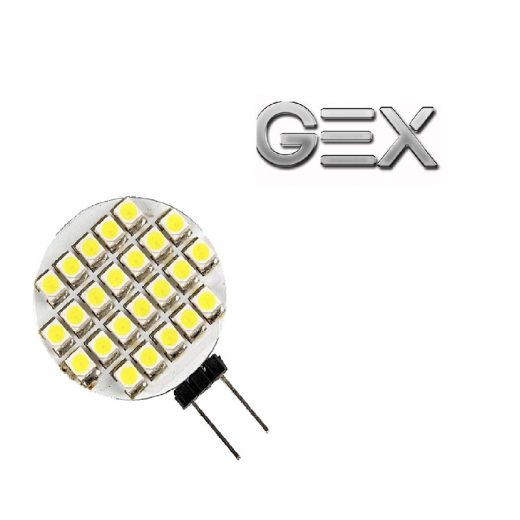 warm white G4 3528 SMD led spotlight car light bulb 12V