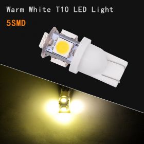 On sale warm white SMD T10 led bulbs fits parkers interior lights