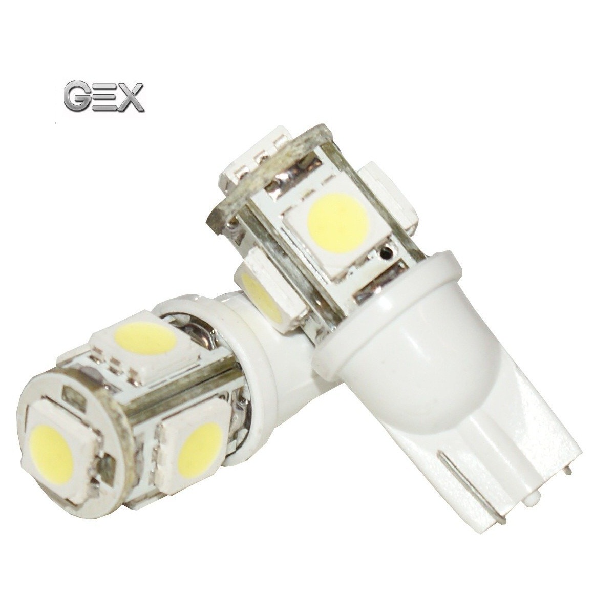 Pc Bright White Smd T Led Bulbs For Car Parking Position Lights