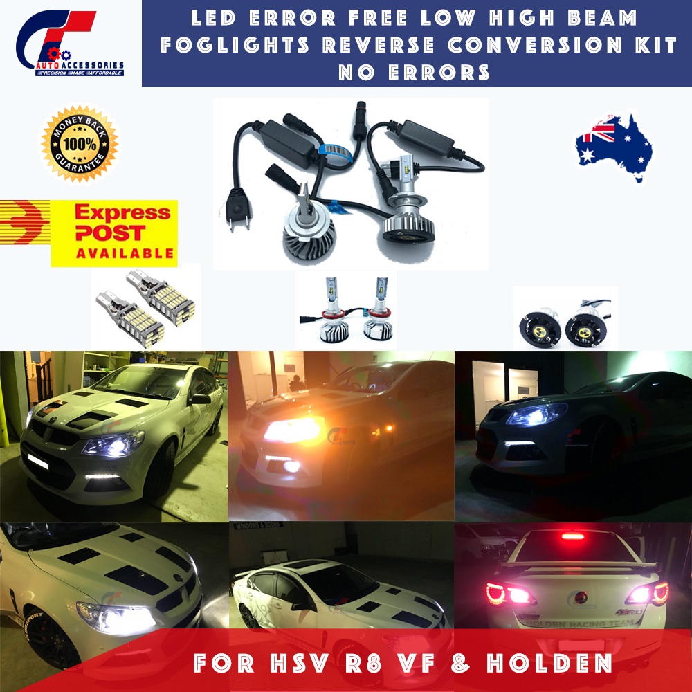 Ford Escape 2001-2018 Headlight Fog Light Xenon Conversion HID KIT Clear White