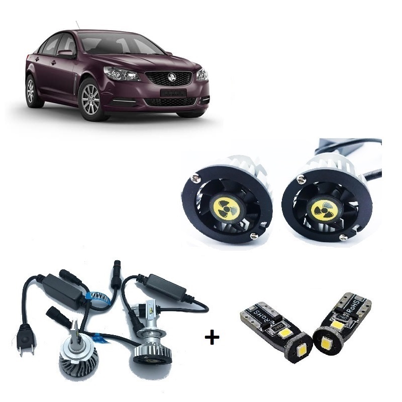 Holden VF Commodore HSV LED H7 Low Beam Headlights Lumiled