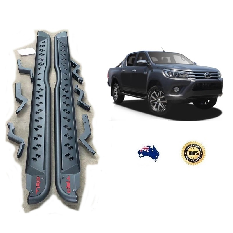 Hilux Side Steps Shop Toyota Hilux Heavy Duty Side Steps Online Now!