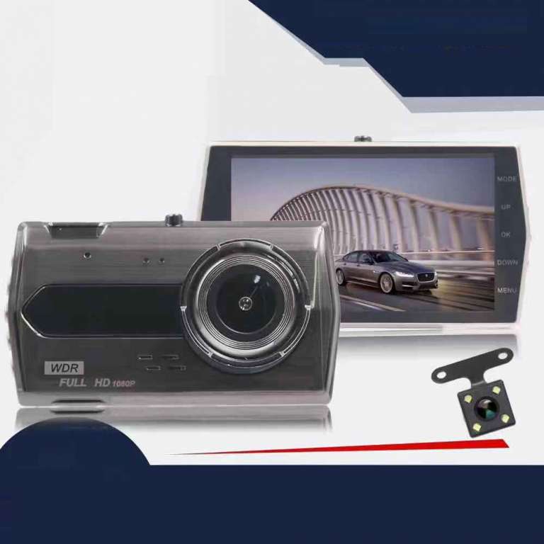 hd car dash camera recorder with zoom function