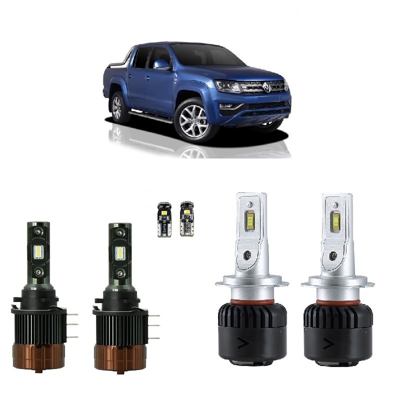 Volkswagen Amarok 1220 LED Headlights H7 H15 DRL High Low LED Kit