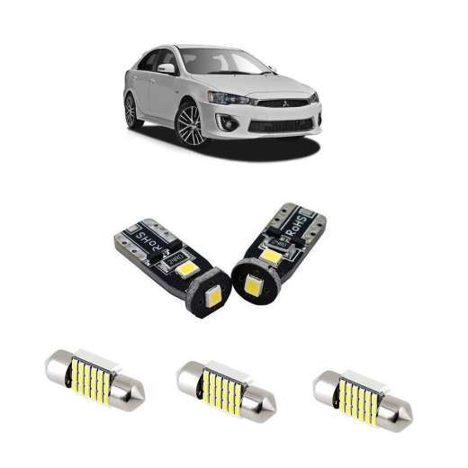 For Mitsubishi Lancer Interior Lights Conversion LED Kit