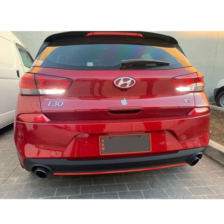 Hyundai i30 White T15 LED Reverse Light Bulbs X2