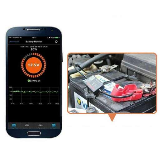12v battery monitor Bluetooth