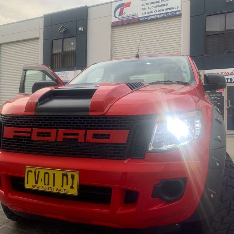 Ford Ranger PX1 Hi Low Beam Parker LED Lights Conversion Kit