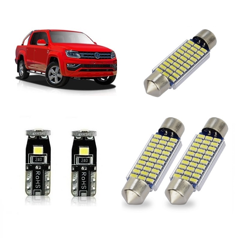 Volkswagen Amarok LED Interior Lights Conversion Kit 6Pcs