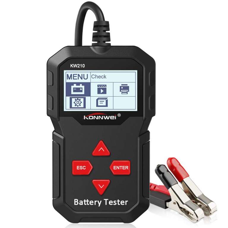 Digital Battery Analyzer 12V Car Battery Load Tester KW210