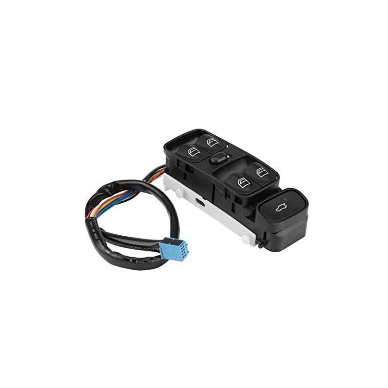 thumbnail image 2 of CATCH USA LLC Front Left Window Switch Button Cover For Mercedes C Series W203 W209 – Black, Direct Replacement 2 of 2