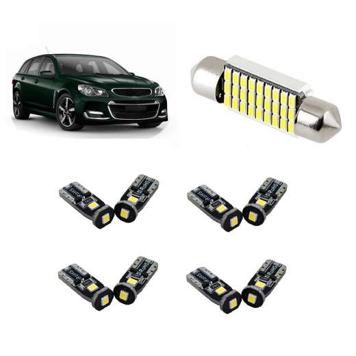 Holden Commodore VF Wagon LED Interior Lights Conversion Kit 9pcs