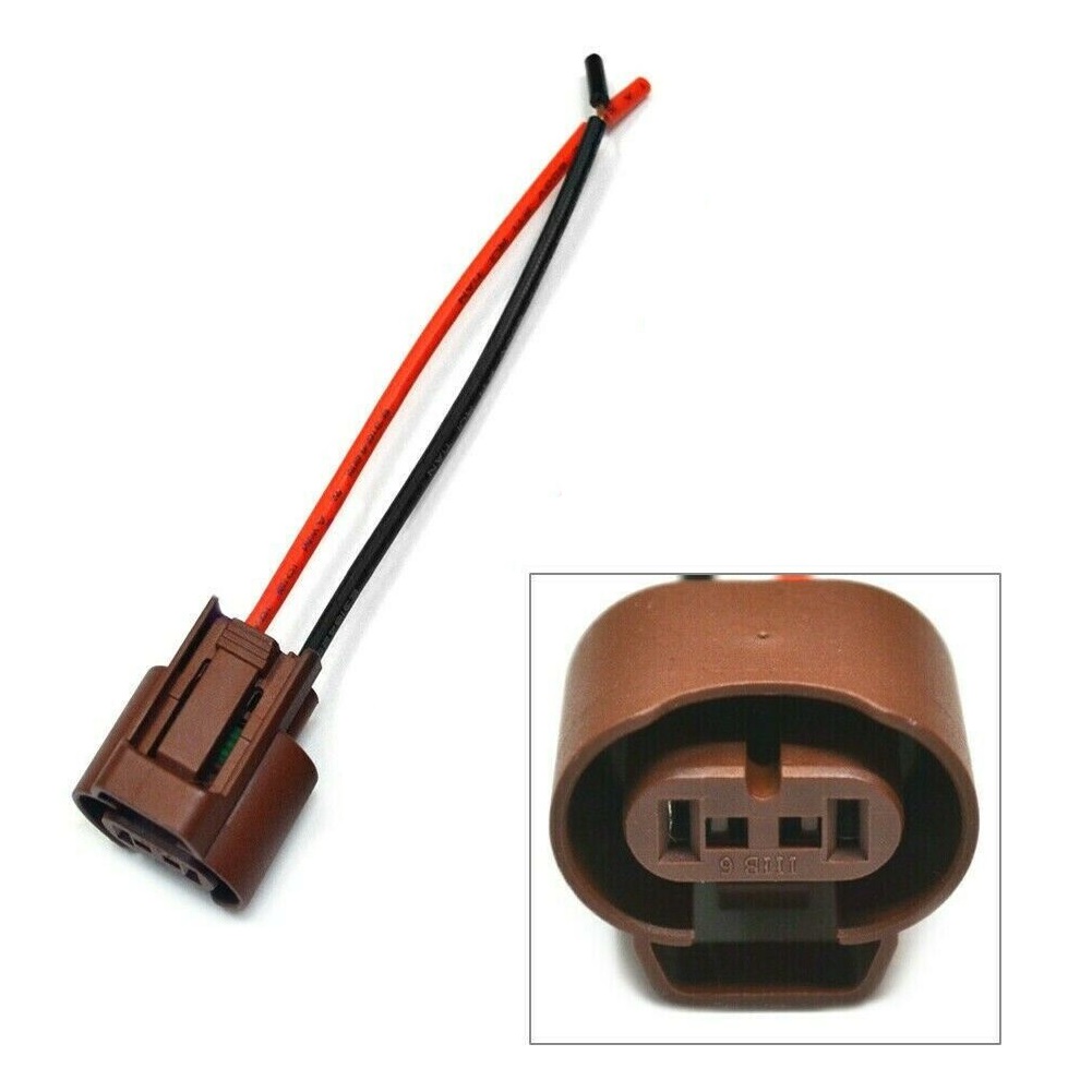 thumbnail image 2 of 2x 9006 HB4 Ceramic Socket Bulb Holder – Replacement Connector & Wire Harness 2 of 6