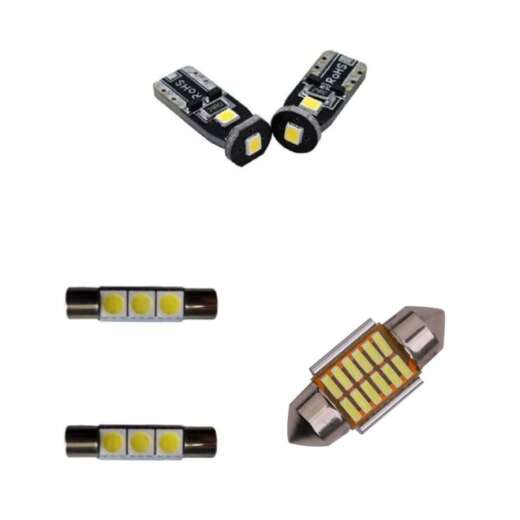 For Nissan Pathfinder R52 LED Interior Lights Conversion Kit 5Pcs