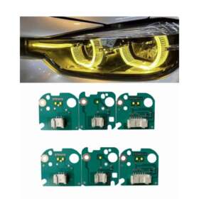 For BMW 3 Series F30 F31 F35 2015 - 2018 Yellow DRL Board