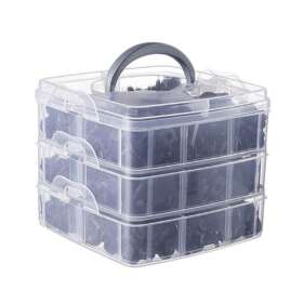 Plastic Body Trim Retainer Fastener Bumper Aftermarket Clips 814Pcs