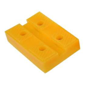 Industrial Grade Heavy-Duty Rubber Lift Pad ( Yellow )