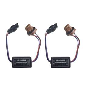 C8 T20 7443 Anti OBD Error Canbus Hyper Flash Resistors 2Pcs