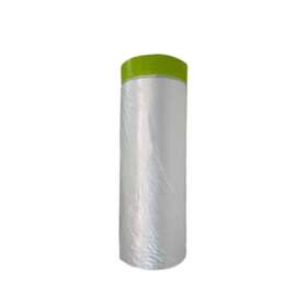 Pre-Taped Hand Clear Masking Film Refill Roll 1800mm x 33m