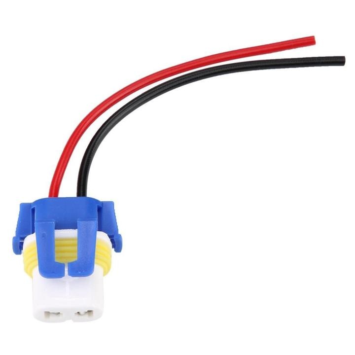 9012 Ceramic Upgrade Wire Pigtails Female Globe Bulb Socket Connectors Harness - Image 2