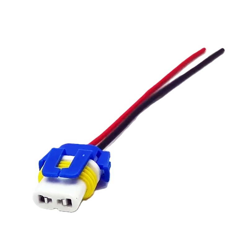 9012 Ceramic Upgrade Wire Pigtails Female Globe Bulb Socket Connectors Harness