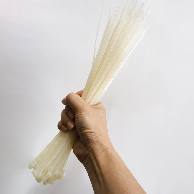 Premium 500 Piece Natural Zip Ties Set Heavy Duty Multi Purpose Cable Ties - Image 2
