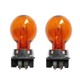PWY24W Amber Halogen Indicator Bulb 12V 24W Front Turn Signal Lamp 12174NA 2Pcs