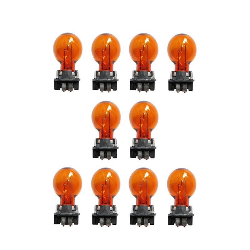 PWY24W Amber Halogen Indicator Bulb 12V 24W Front Turn Signal Lamp 12174NA 10Pcs