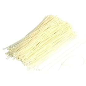 Premium 500 Piece Natural Zip Ties Set Heavy Duty Multi Purpose Cable Ties