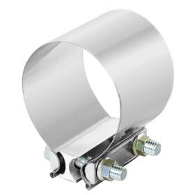 Heavy Duty Steel 4-Inch Butt Joint Exhaust Sleeve Clamp